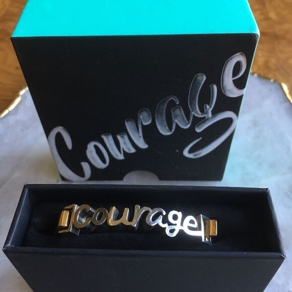 RUSTIC CUFF Gifters - Courage - Silver - Picture 4 of 10